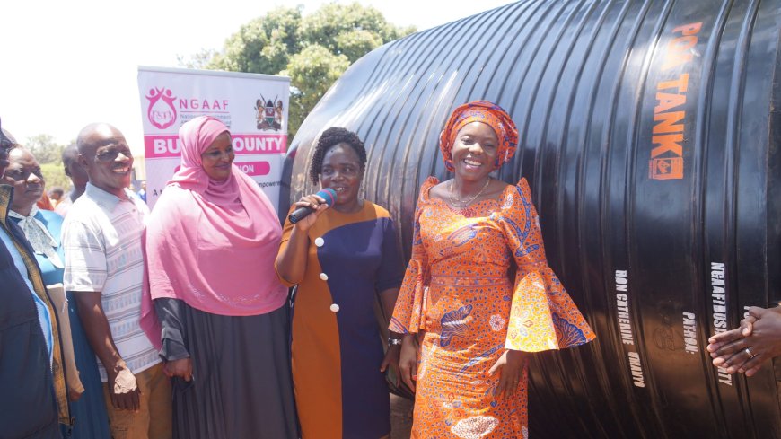 Busia Woman Rep committed to fix acute water shortage in schools