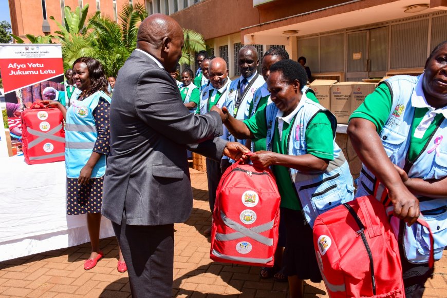 Nyeri Governor flags off CHP KITS