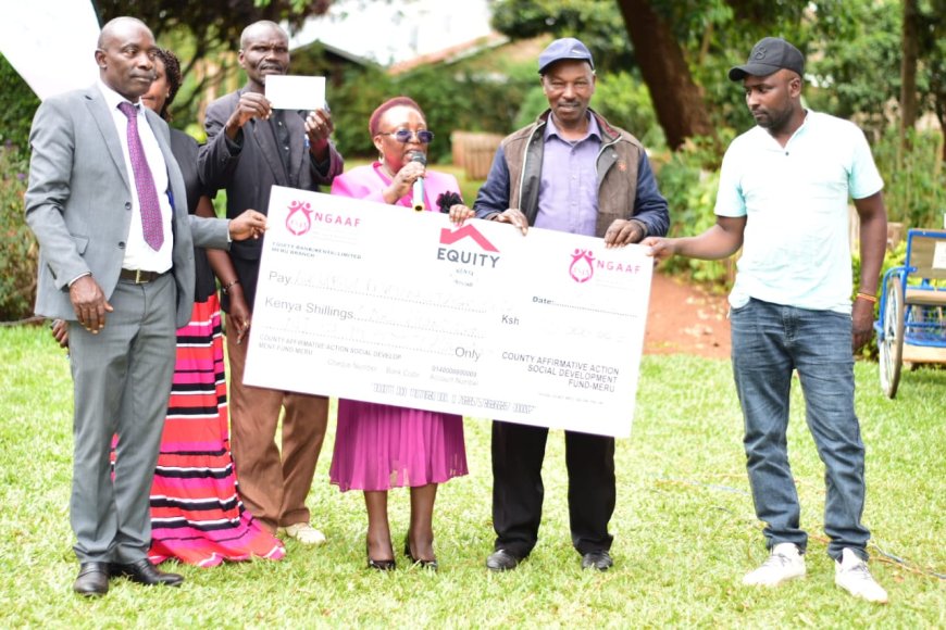 Meru groups get Sh51 million for empowerment