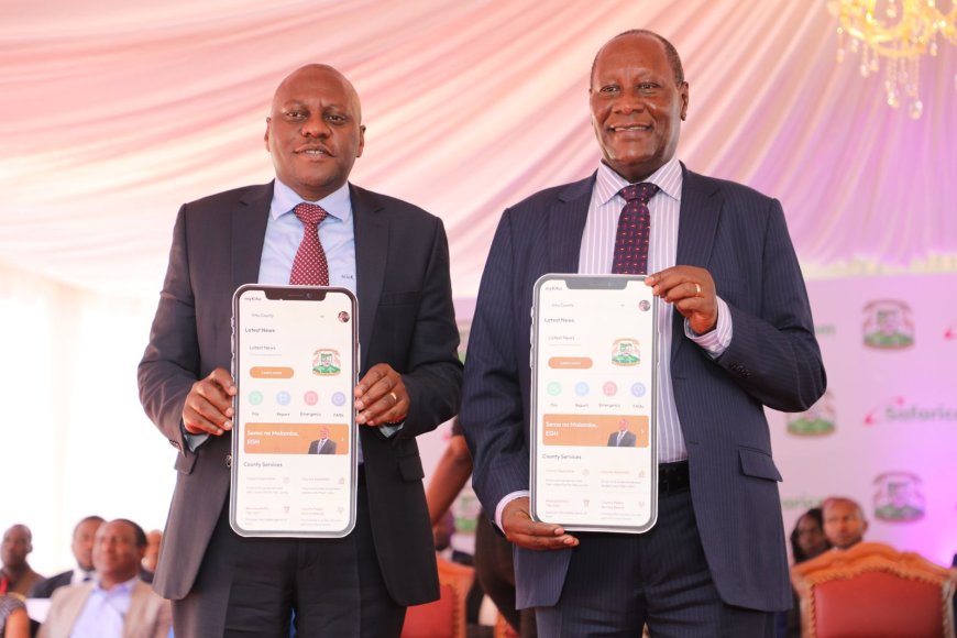 Kitui County government in partnership with Safaricom goes digital