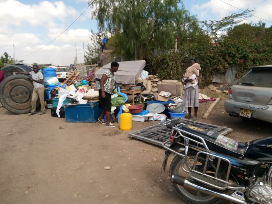 Scores rendered homeless following demolitions in Mavoko