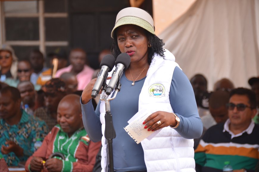 CS Tuya presides over tree planting exercise in Meru