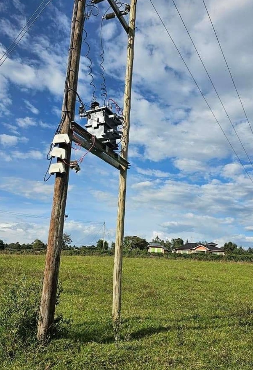 The last mile electricity connection reaches Bomet East