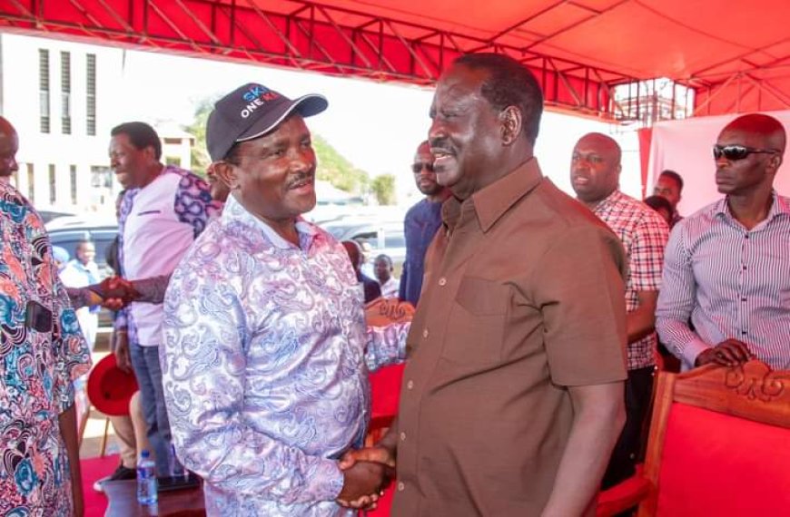 Raila responds to reports of endorsing Kalonzo's 2027 presidential bid