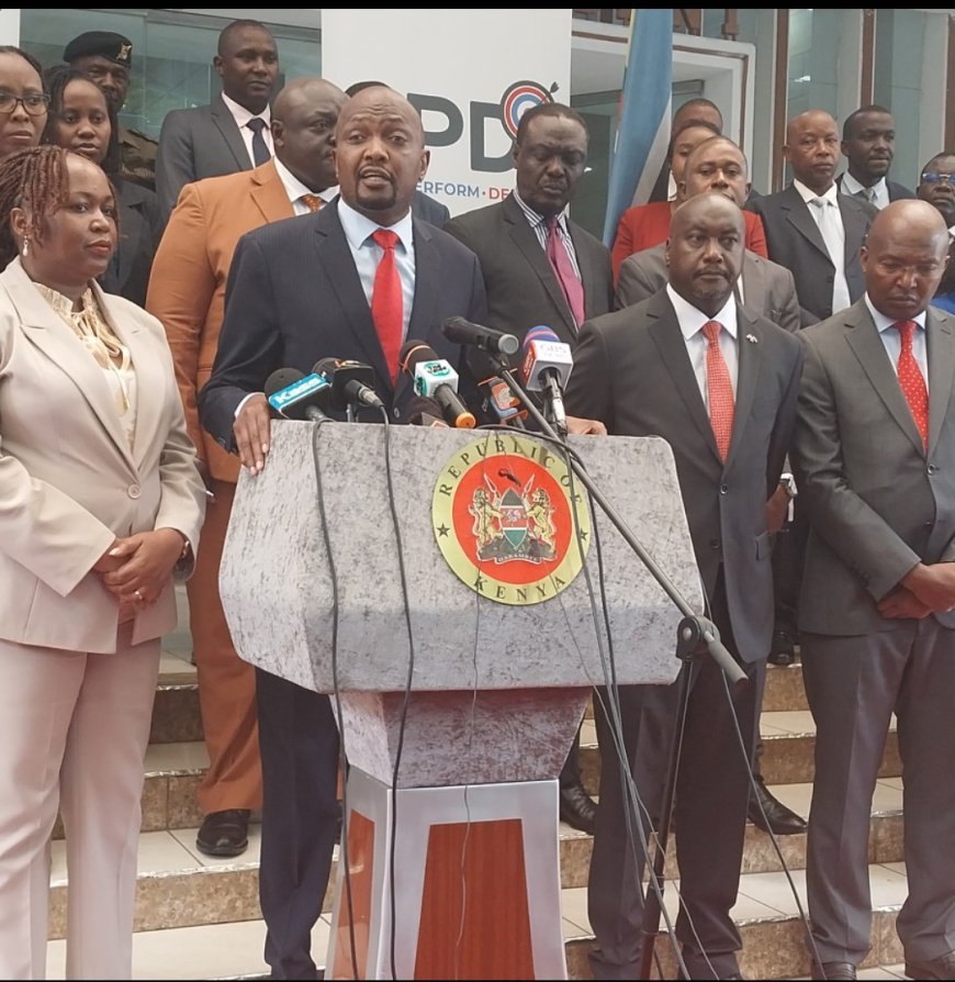 Jumwa hands over State Department of Public Service to Kuria