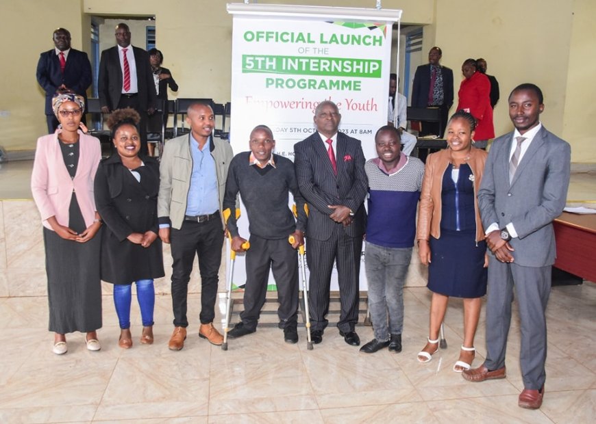 County unveils 5th Internship programe