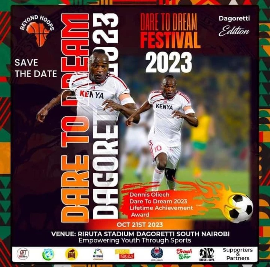 Beyond Hoops partnership with Dennis Oliech for Dagoretti youths USA football scholarships