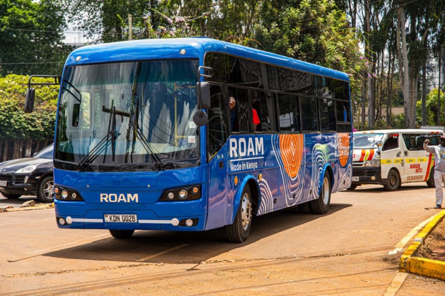 Roam Company Unveils its New Inter-City Electric Bus