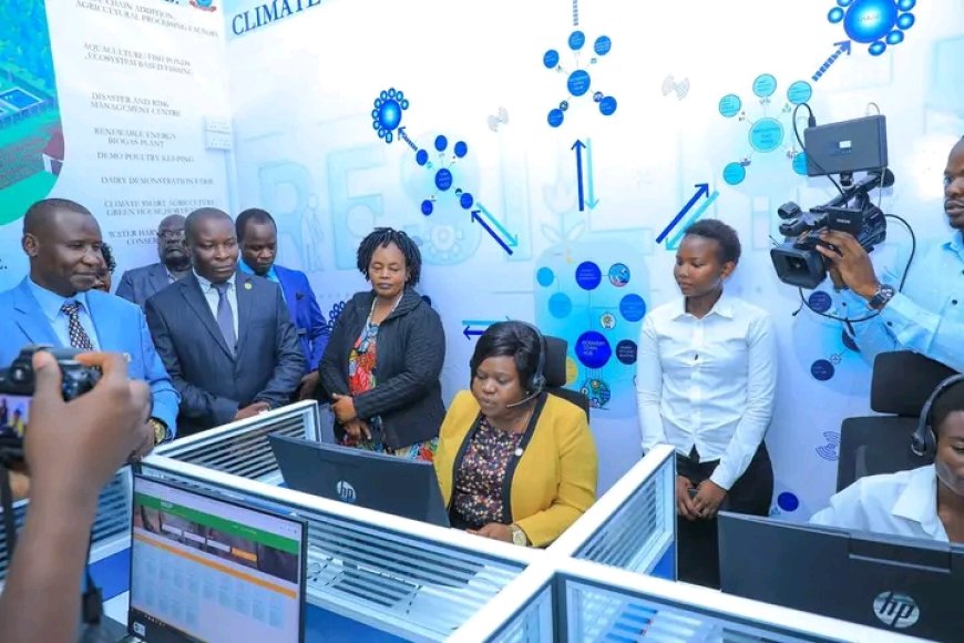 Governor Wanga launches the Homabay climate Information centre