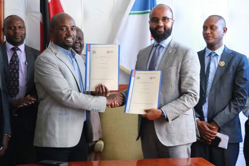 Bomet signs MoU with partners to improve the state of health in the County