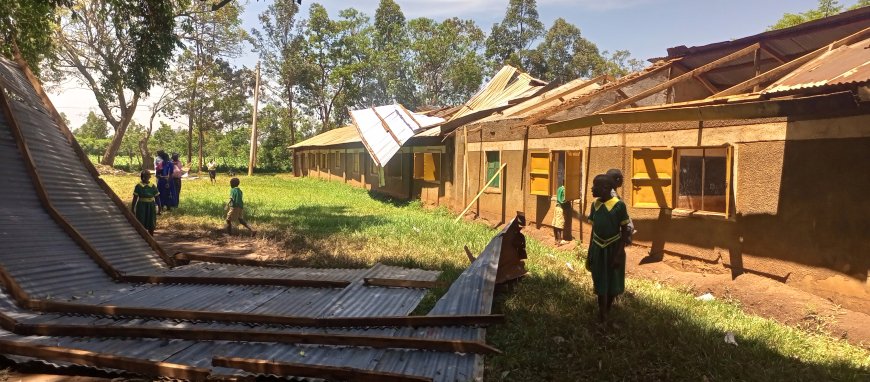 School suffers loses following the effects of strong winds