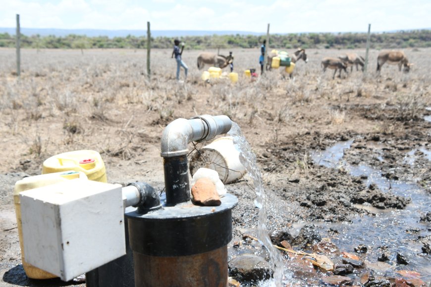 Residents of Olopil, Kiserian benefit from Sh 5 million borehole