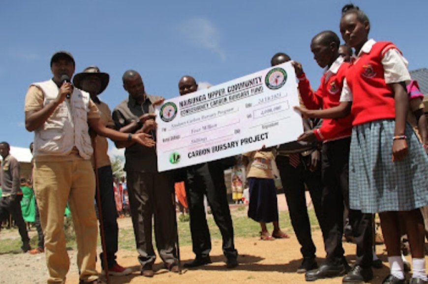 Over 700 Laikipia students get bursaries from carbon credits money