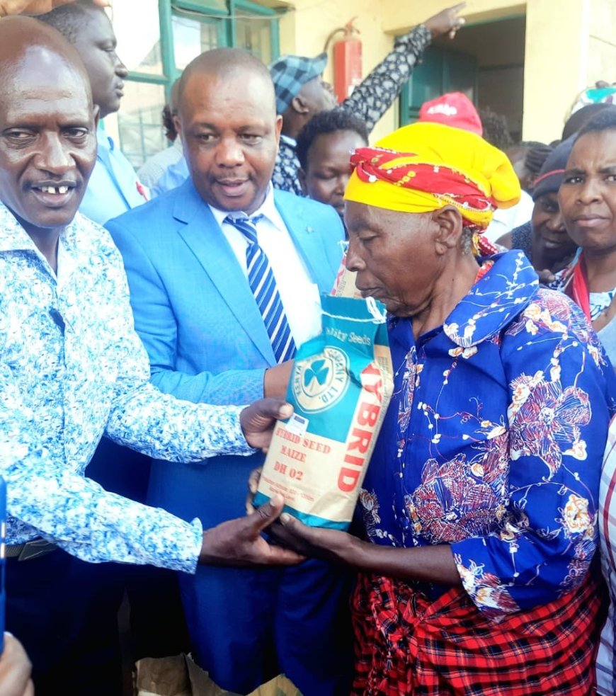 MCA warns Athi River residents for selling maize seeds