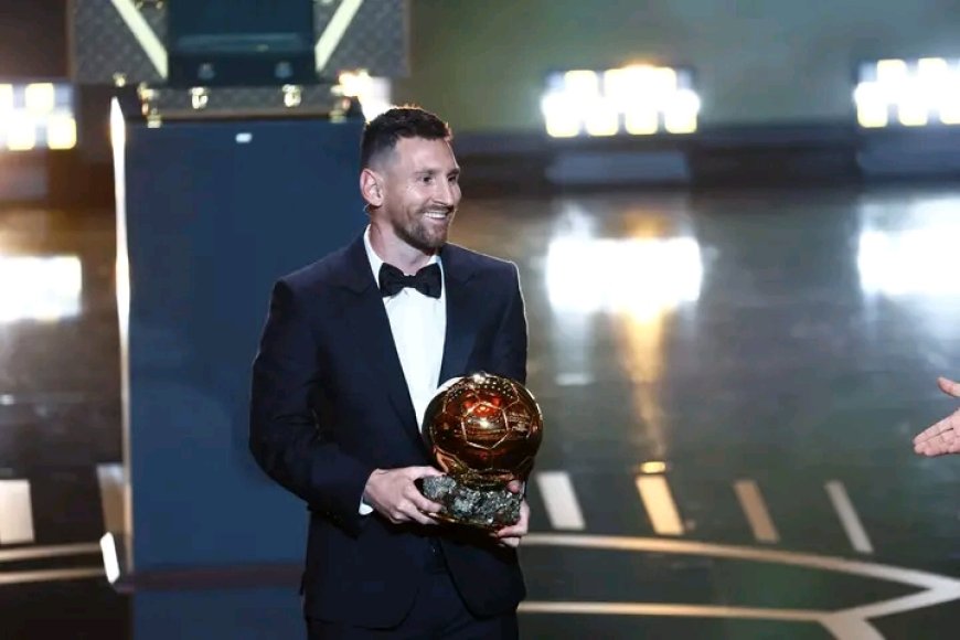 2023 Ballon D'OR ; Messi wins record 8th as rising Bonmati picks first