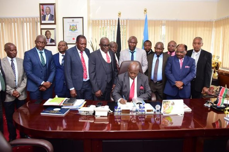 Nyeri Finance bill 2023 signed into law