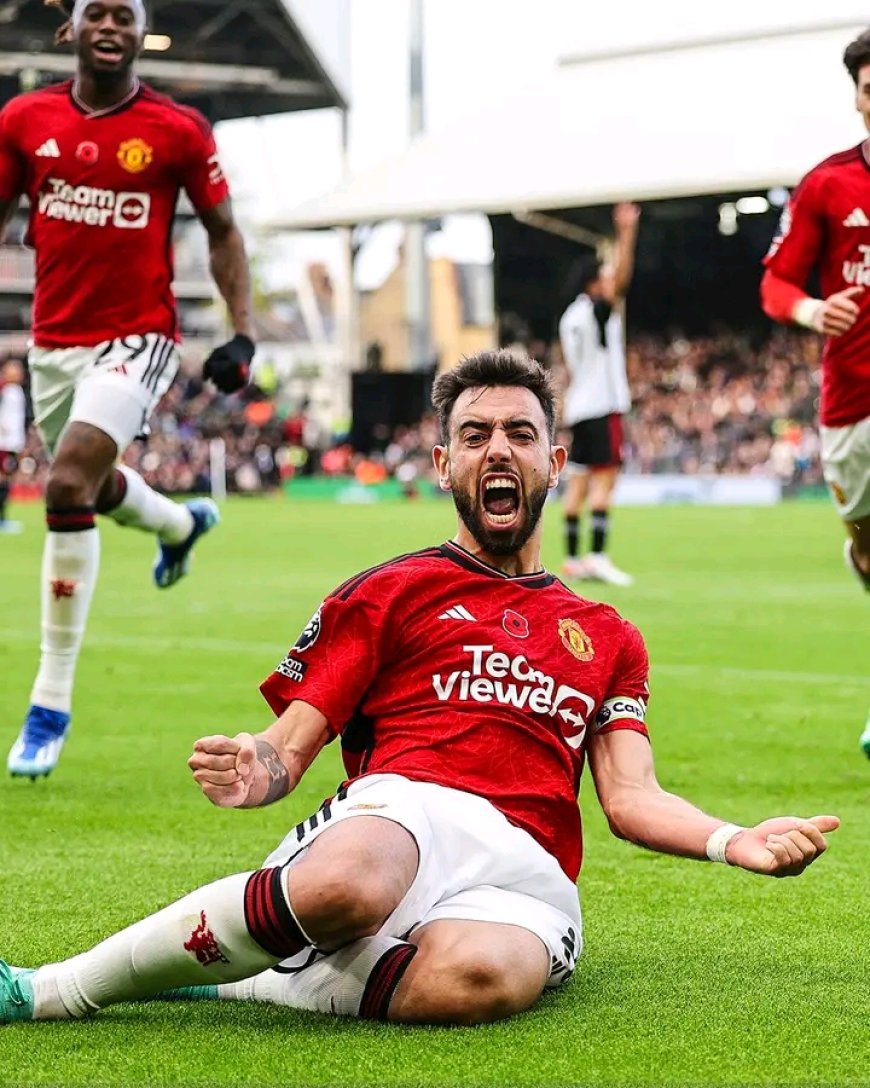 Bruno Fernandes strikes late against Fulham to end United's winless woes