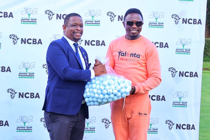 Kenya junior golf foundation receives balls from DP World and the Challenge Tour