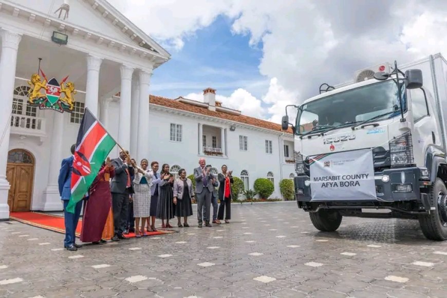 First Lady Rachel Ruto flags off critical medical resources to 7 counties