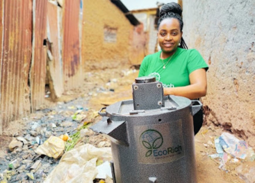 Kenyan company awarded for converting food waste into fertiliser