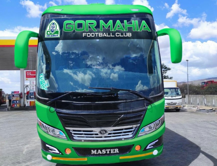 Gor Mahia's new bus set for official unveiling