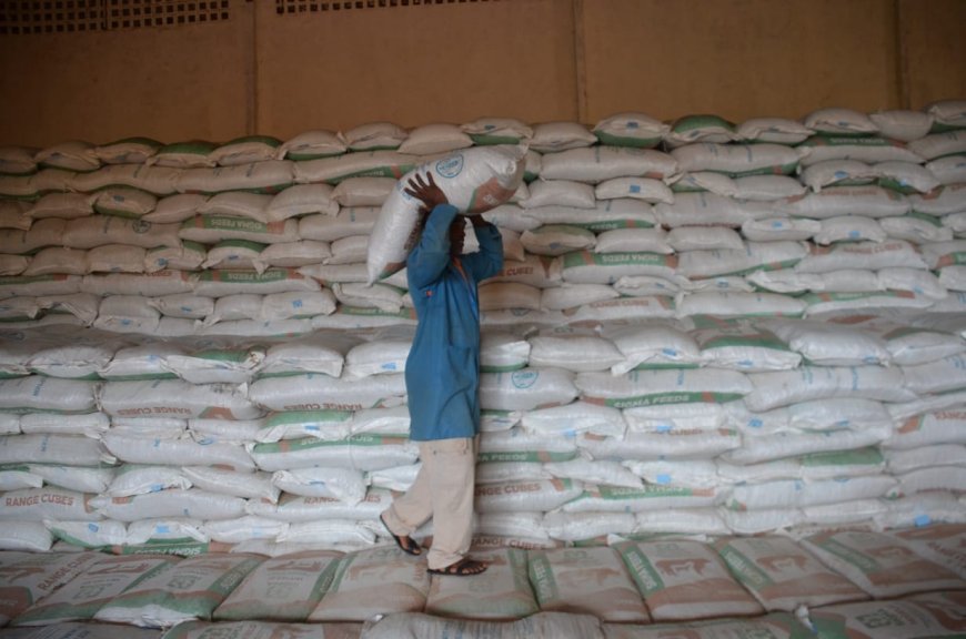 Livestock farmers get 250 tons of feeds to mitigate against drought