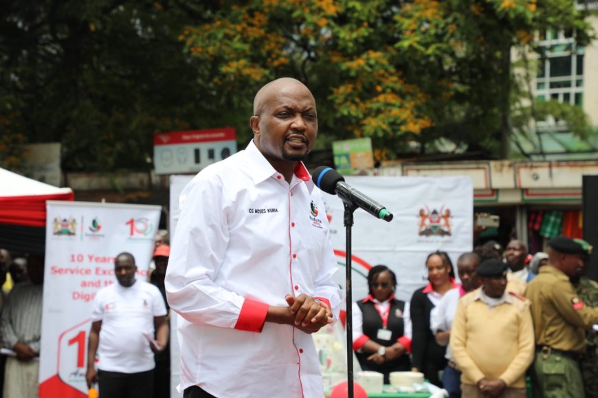 CS Kuria thanks Uhuru for Huduma Centre milestone