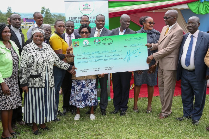 Government pumps Sh344 million into Nakuru farmers' project