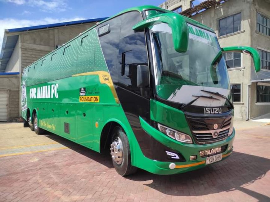 Picture story: Gor Mahia's new bus unveiled