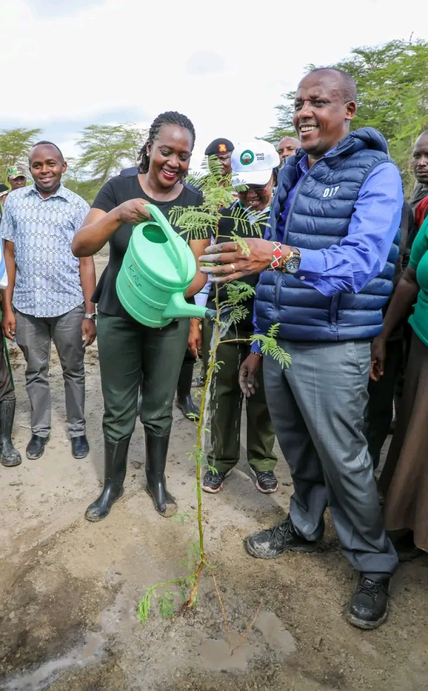 Government kicks off tree planting in Makindu