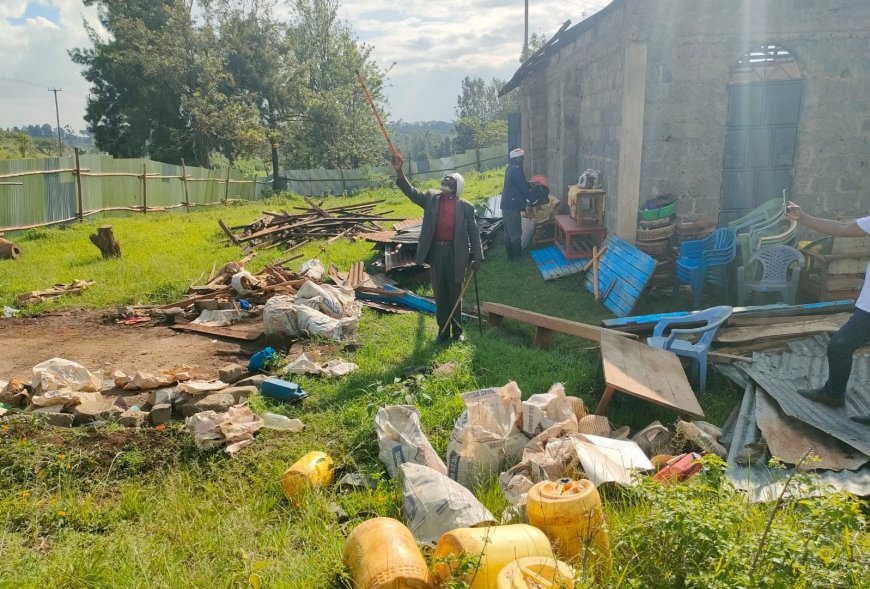 Residents protest demolition of churches