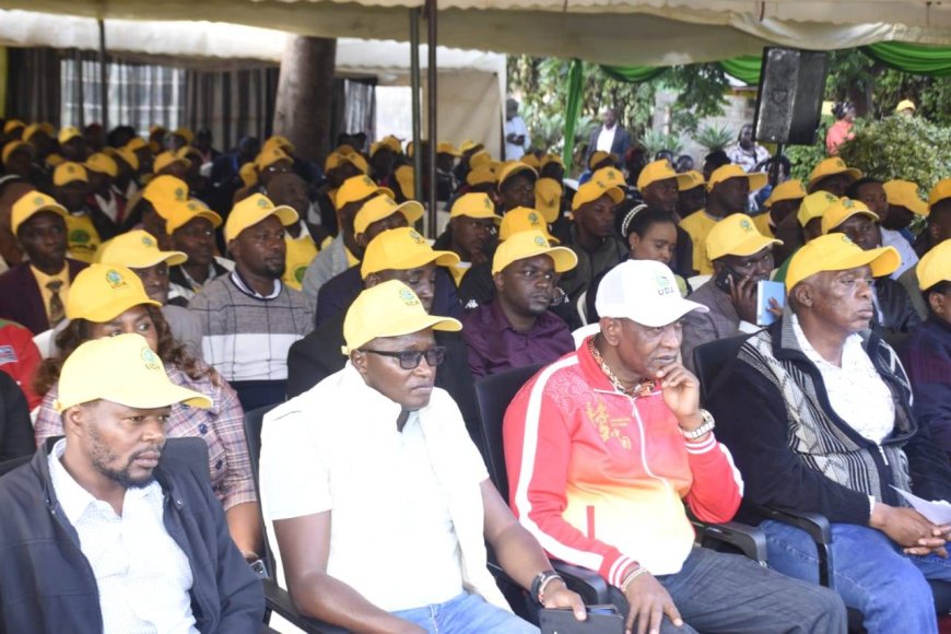 Nyeri UDA party members hold a sensitization forum