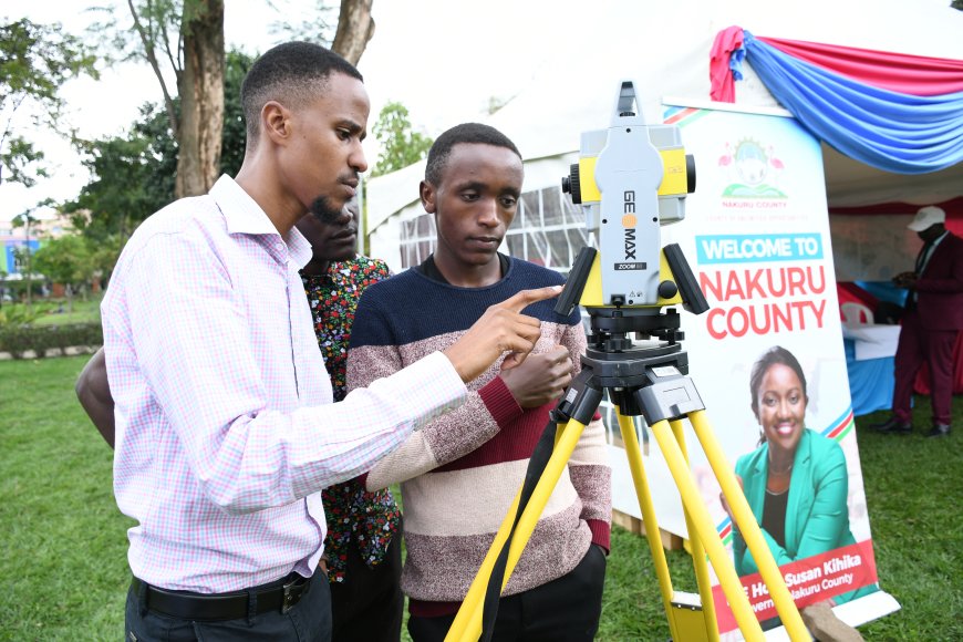 Nakuru Planners, and Surveyors Showcase various Technologies on GIS Day