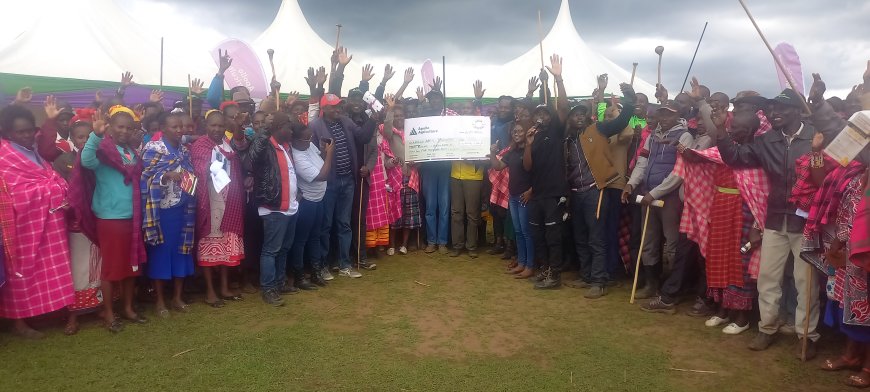 Over 300 farmers in the Mosiro compensated by an insurance company