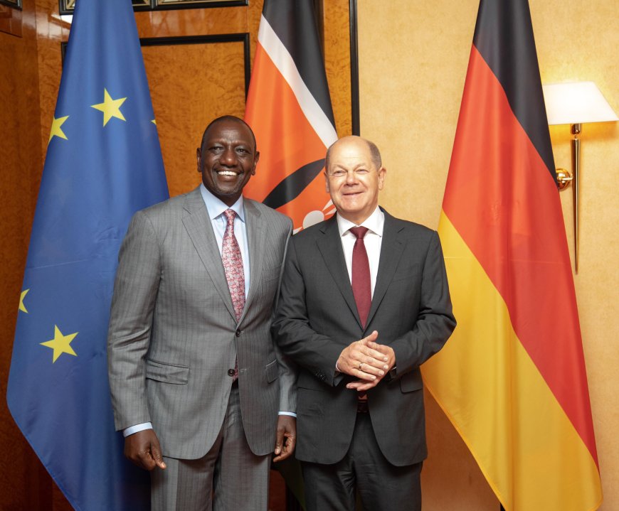 German Chancellor pledges support for Kenya's Haiti mission