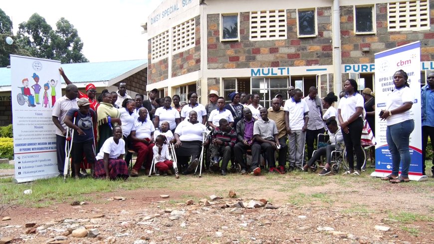 Persons with Disabilities in Kakamega empowered to seek leadership positions