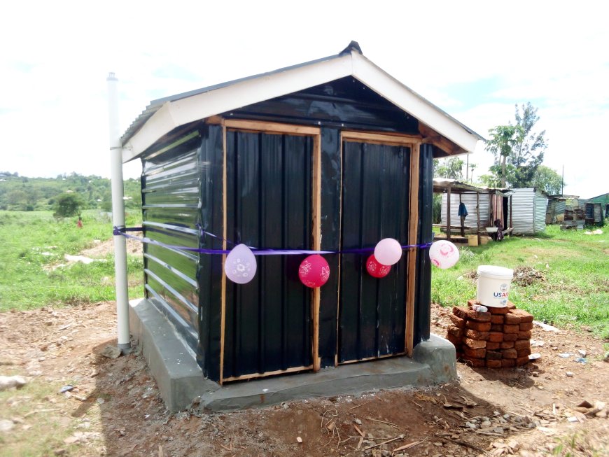 Migori County erects a public toilet to curb communicable diseases