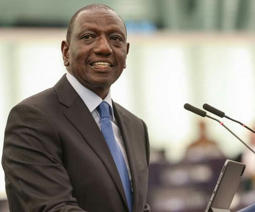 Ruto recieves standing ovation as he addresses EU Parliament