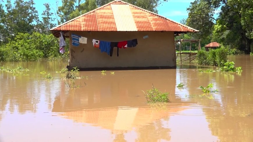 Households displaced by floods in Karachuonyo