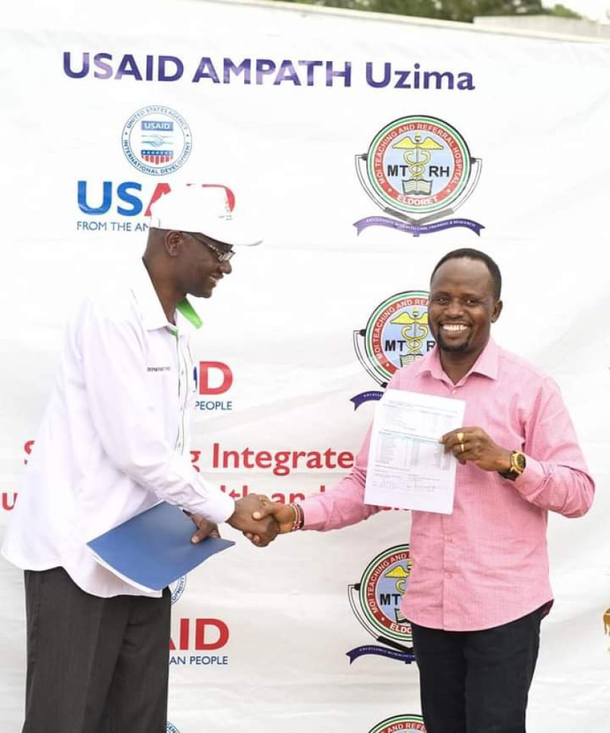 USAID AMPATH Uzima donates Sh 30 million medical equipment to Trans Nzoia