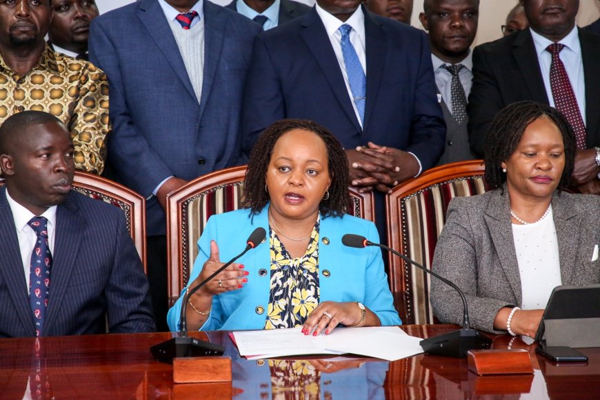 Anne Waiguru ‘censures’ Gachagua over release of El Nino funds statement