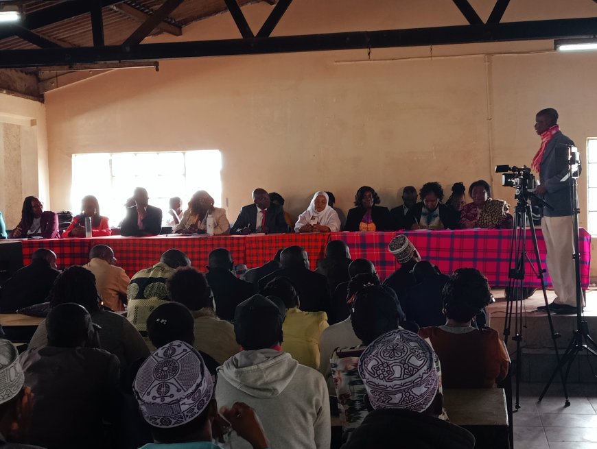 Public participations on the two-thirds gender rule launched in Kajiado