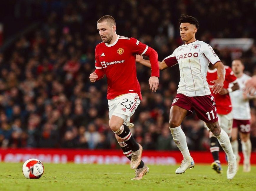 Luke Shaw back in training