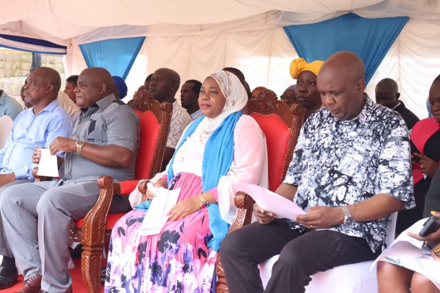 Governor Achani commissions water and sanitation projects