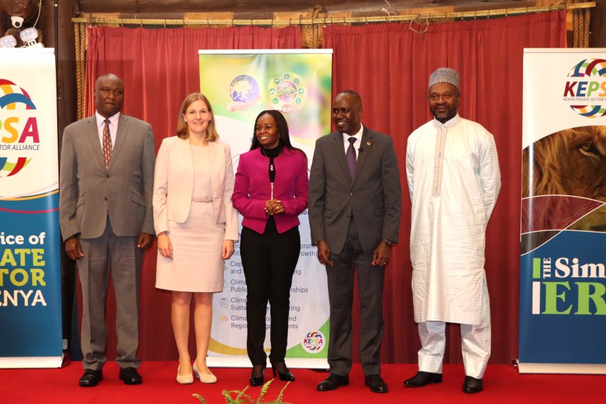 Kenyan Private Sector Commits to Climate Resilience at High-Level Forum