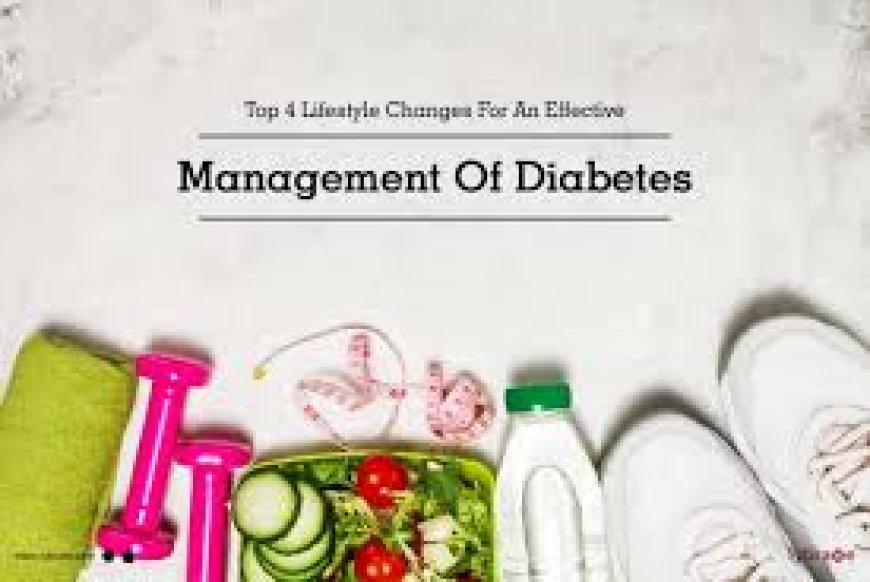 Embrace lifestyle modification and diet change to combat diabetes