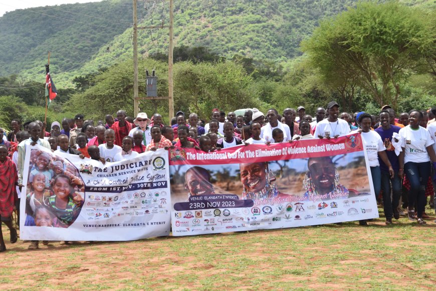 Stakeholders Seeks to End Gender-Based Violence in Narok