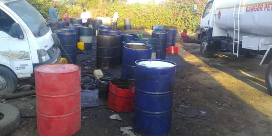 Illegal depot with 60,000 litres of petroleum products discovered in Bungoma