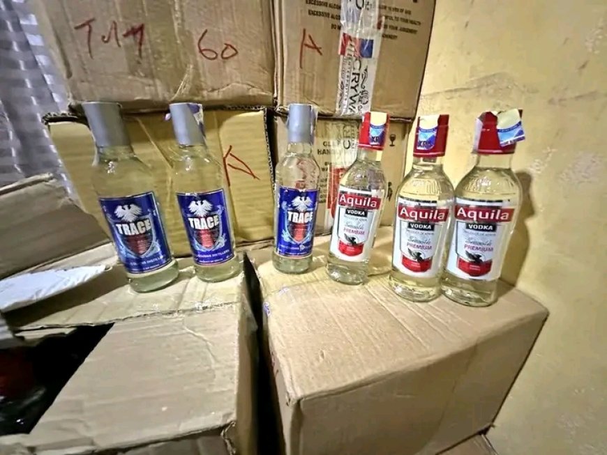 Detectives confiscate 3800 bottles of counterfeit Alcohol in Kiambu