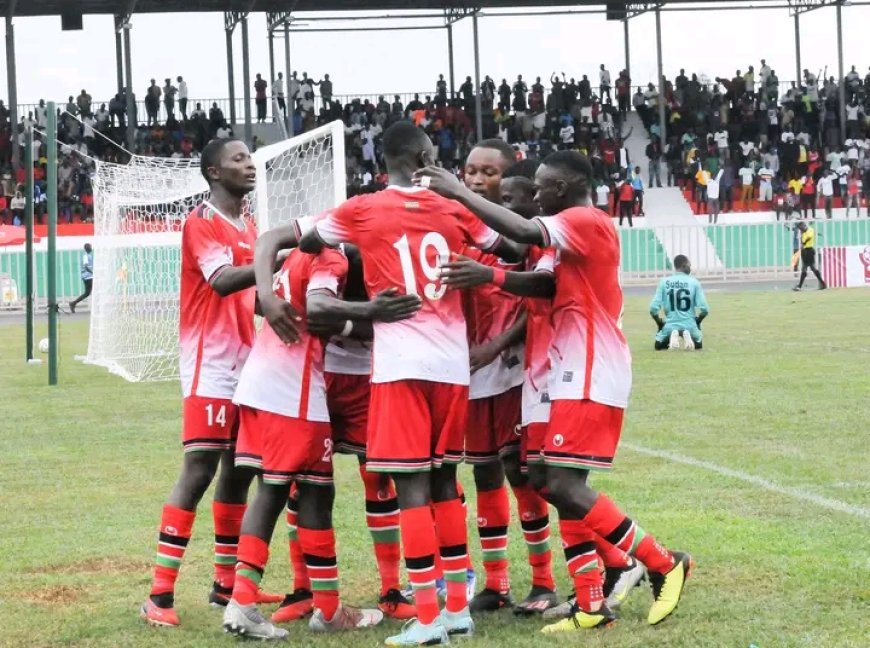 Harambee stars U18 begin CECAFA junior Championships with high 5 past Sudan